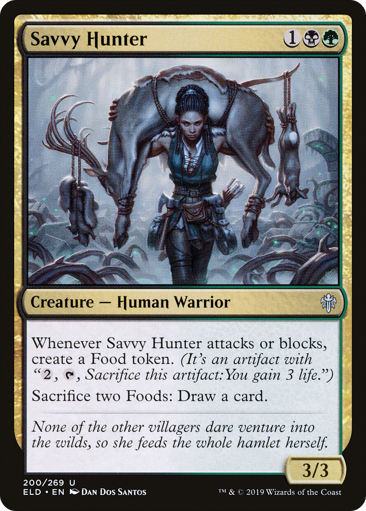 Savvy Hunter (ELD-200) - Trône d'Eldraine Foil