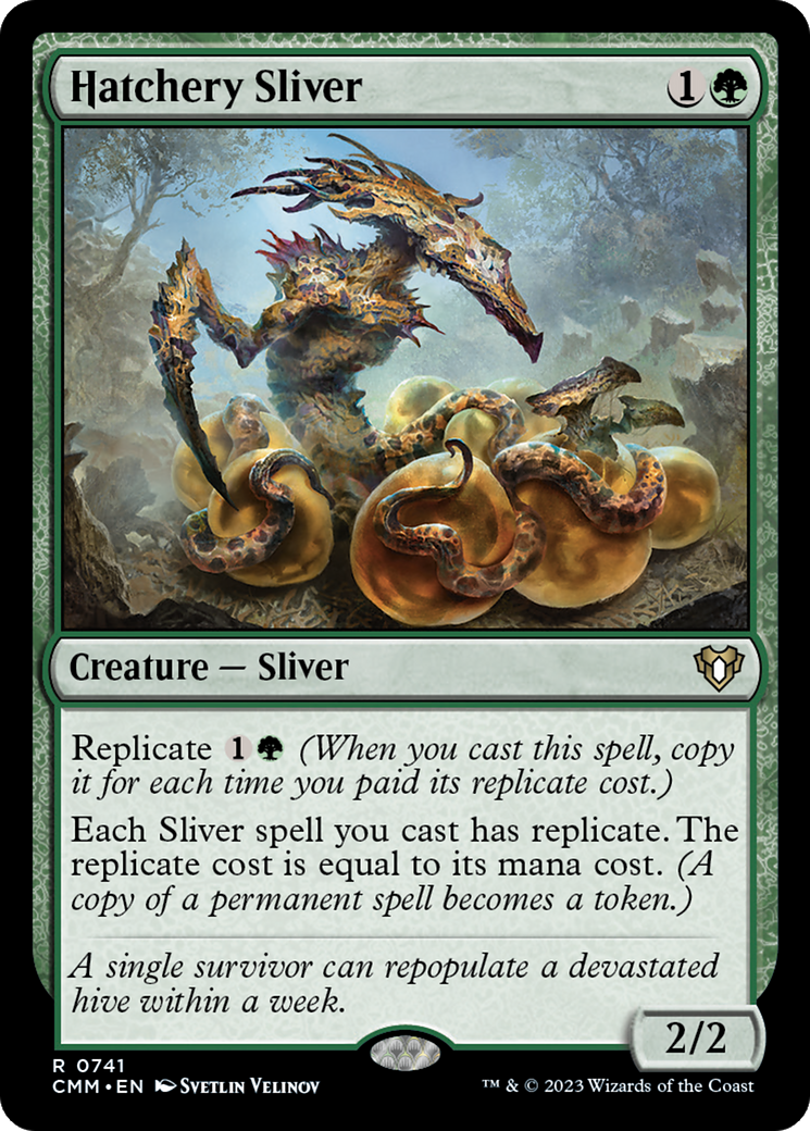 Écloserie Sliver (CMM-741) - Commander Masters