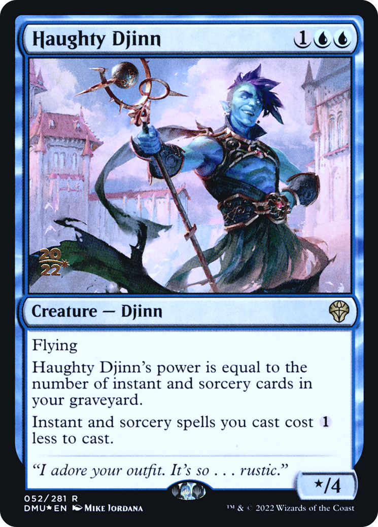 Djinn hautain (PDMU-52S) - Promotion Dominaria United