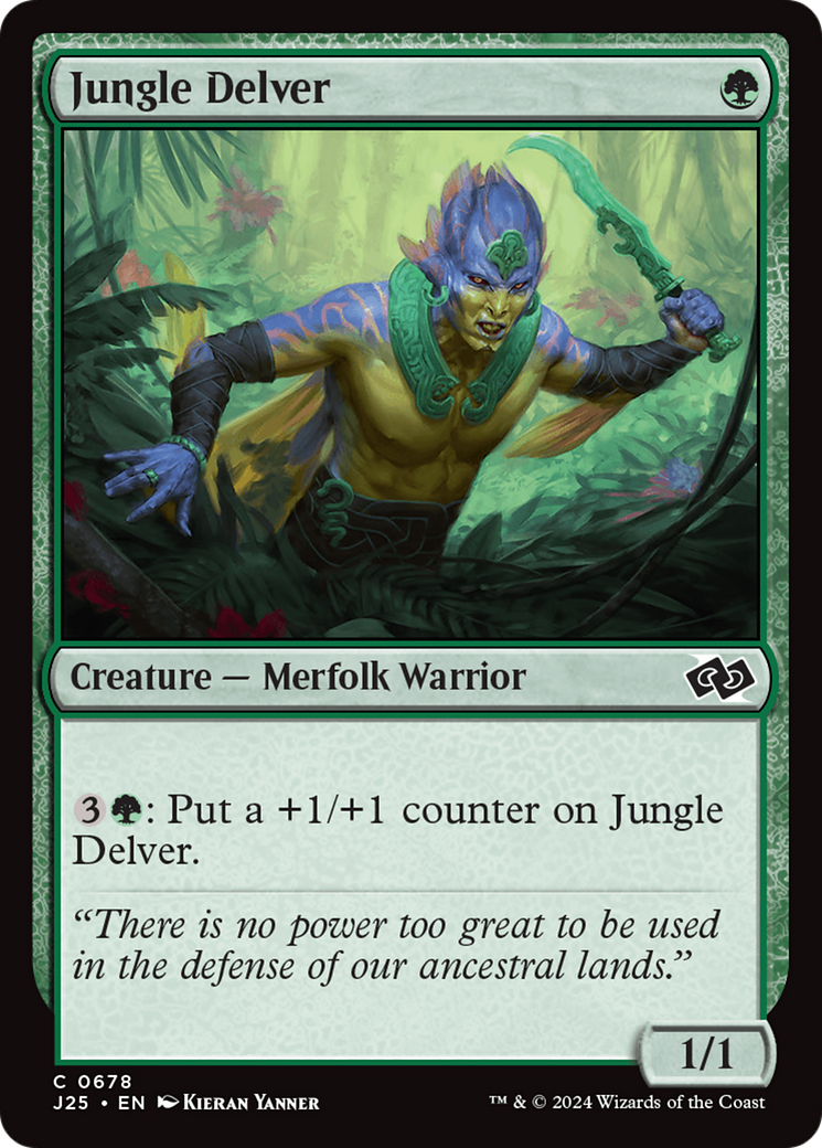 Jungle Delver (J25-678) - Démarrage rapide des fondations
