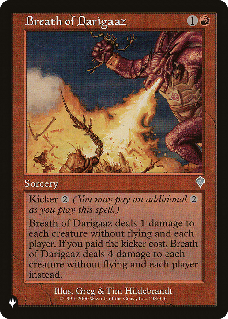 Breath of Darigaaz (LIST-138/350) - The List