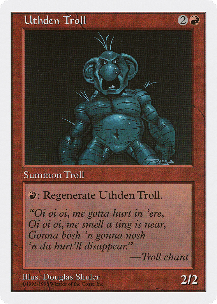 Uthden Troll (ATH-017) - Anthologies