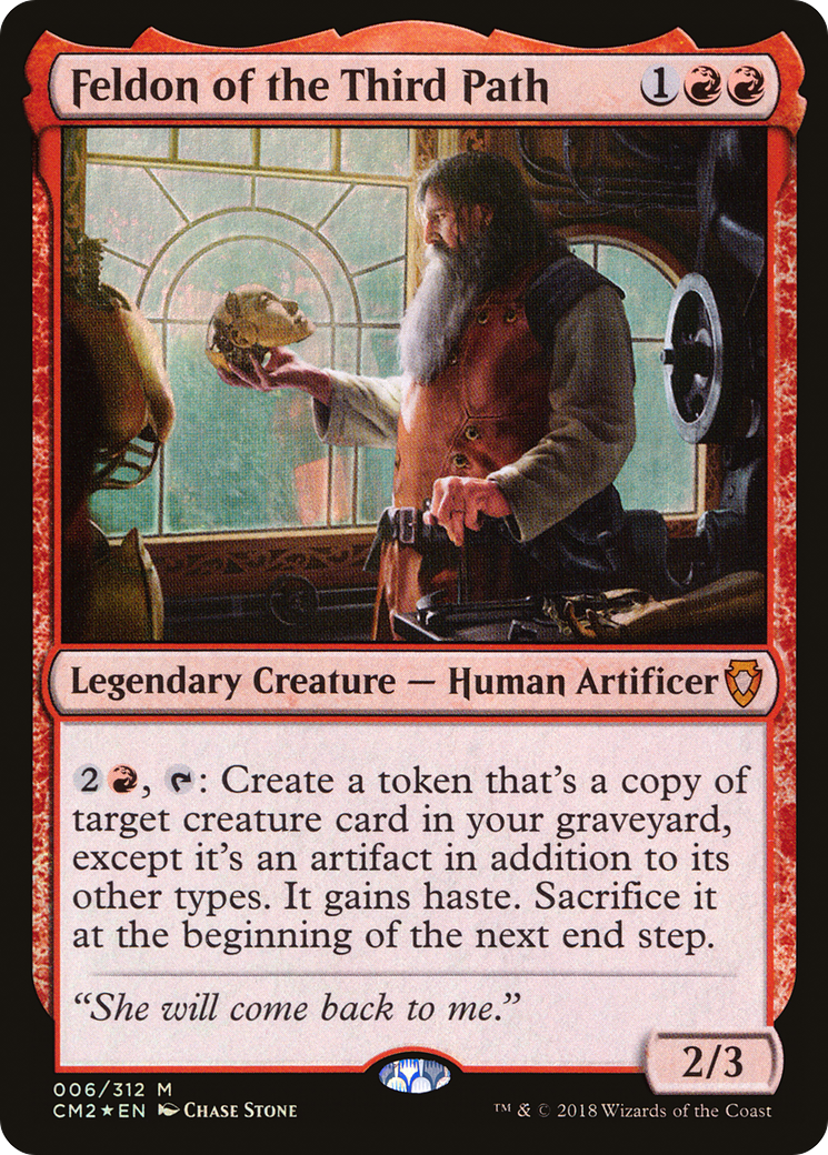 Feldon du Troisième Chemin (CM2-006) - Commander Anthology Volume II Foil