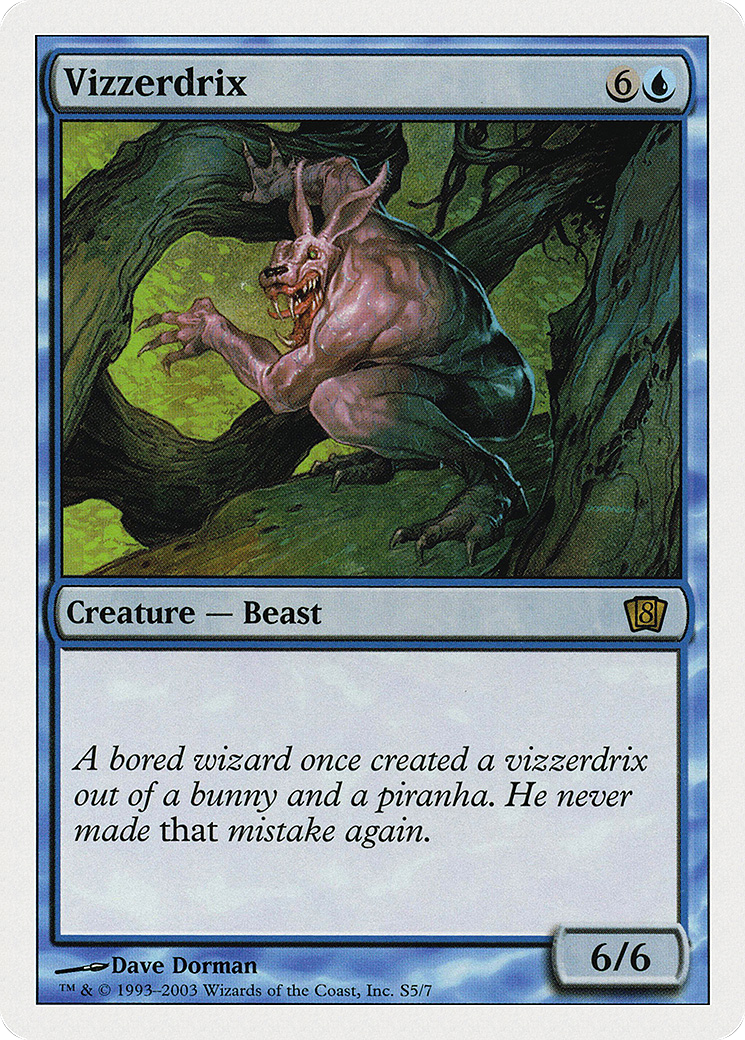 Vizzerdrix (8ED-0S5) - Eighth Edition Foil