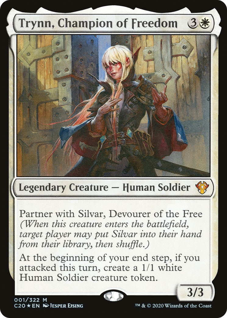 Trynn, Champion of Freedom (C20-001) - Commander 2020