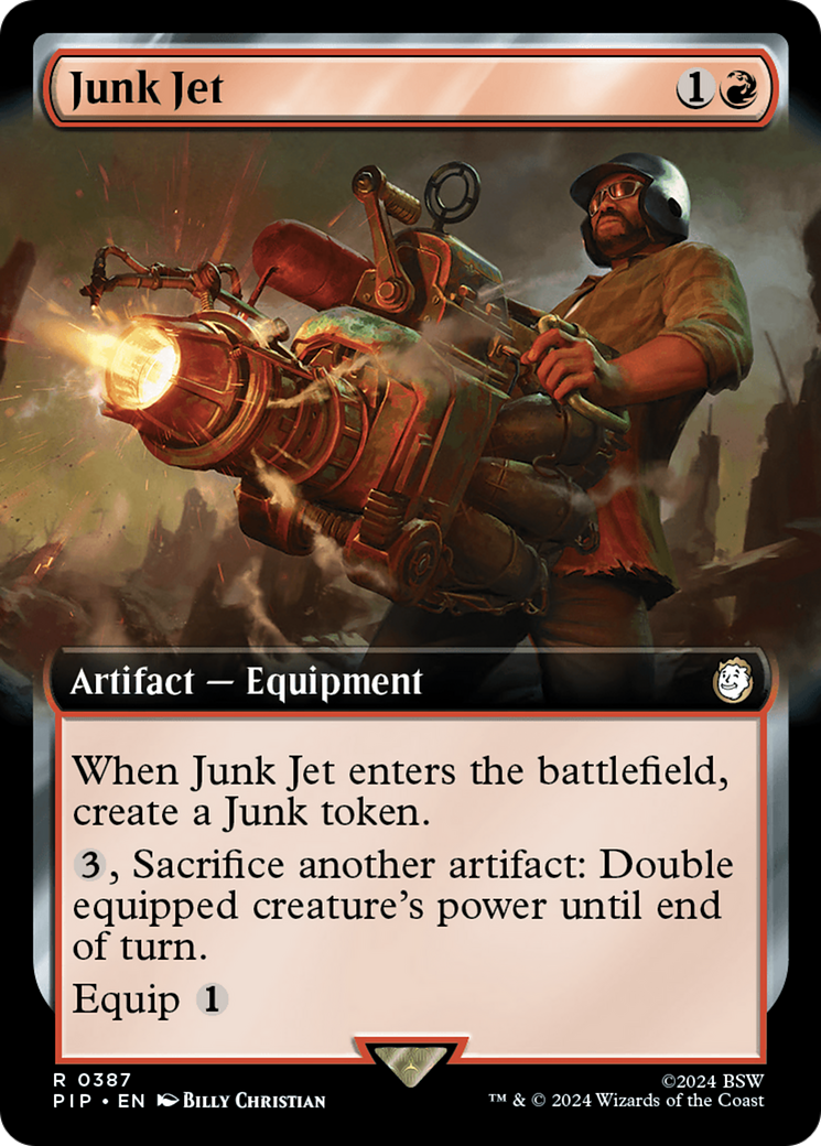 Junk Jet (PIP-387) - Fallout : (Extended Art) Foil