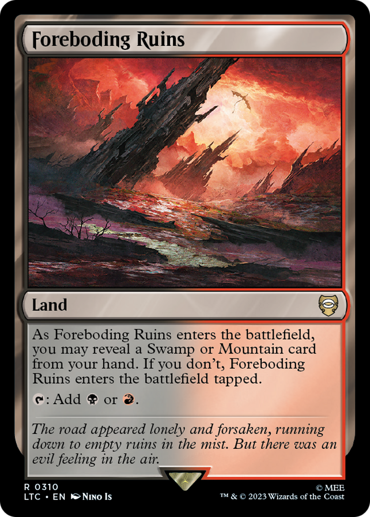 Foreboding Ruins (LTC-310) - Tales of Middle-earth Commander