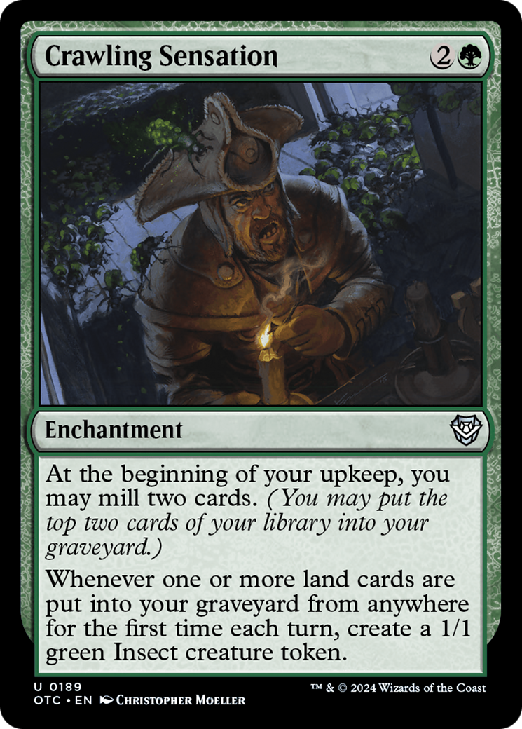 Crawling Sensation (OTC-189) - Commandant des Outlaws of Thunder Junction