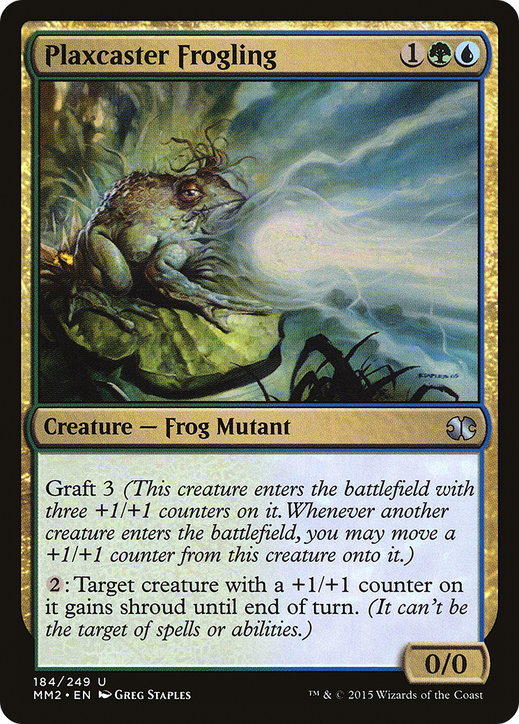 Grenouille Plaxcaster (MM2-184) - Modern Masters 2015 Foil