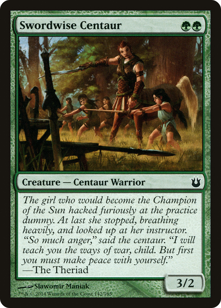 Swordwise Centaur (BNG-142) - Born of the Gods