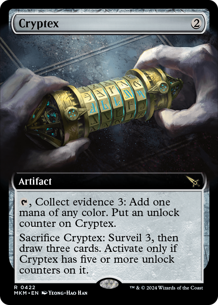 Cryptex (MKM-422) - Meurtres au manoir de Karlov : (Extended Art) Foil