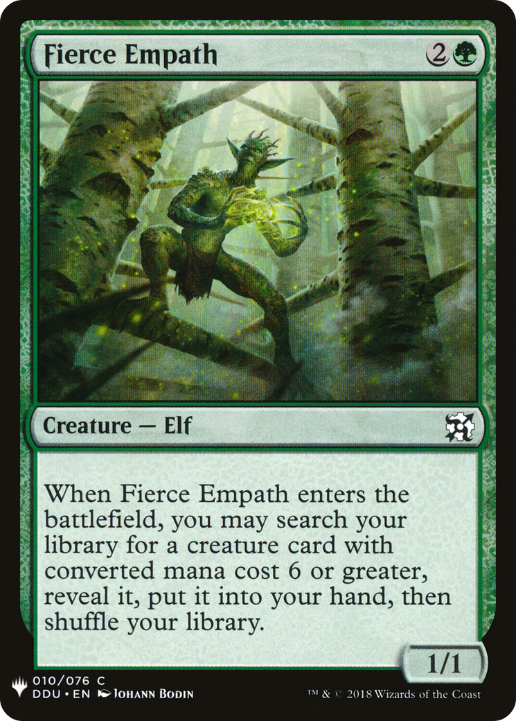 Fierce Empath (LIST-010) - The List