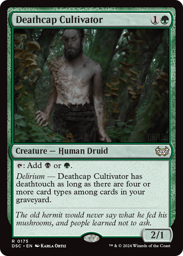 Cultivateur Deathcap (DSC-175) - Duskmourn : Commandant de la Maison de l'Horreur
