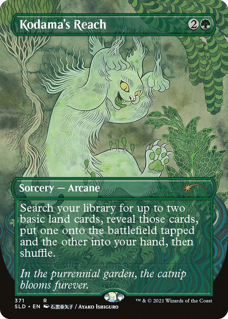 Kodama's Reach (SLD-371) - Secret Lair Drop (Borderless) Foil
