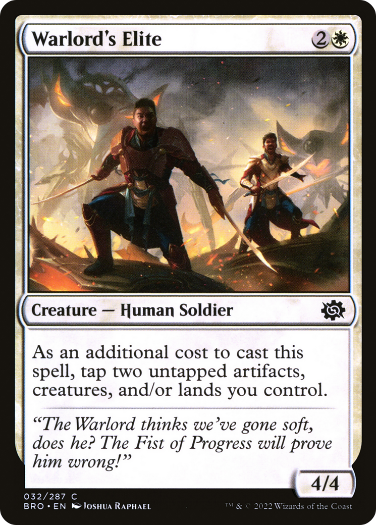 Warlord's Elite (BRO-032) - The Brothers' War