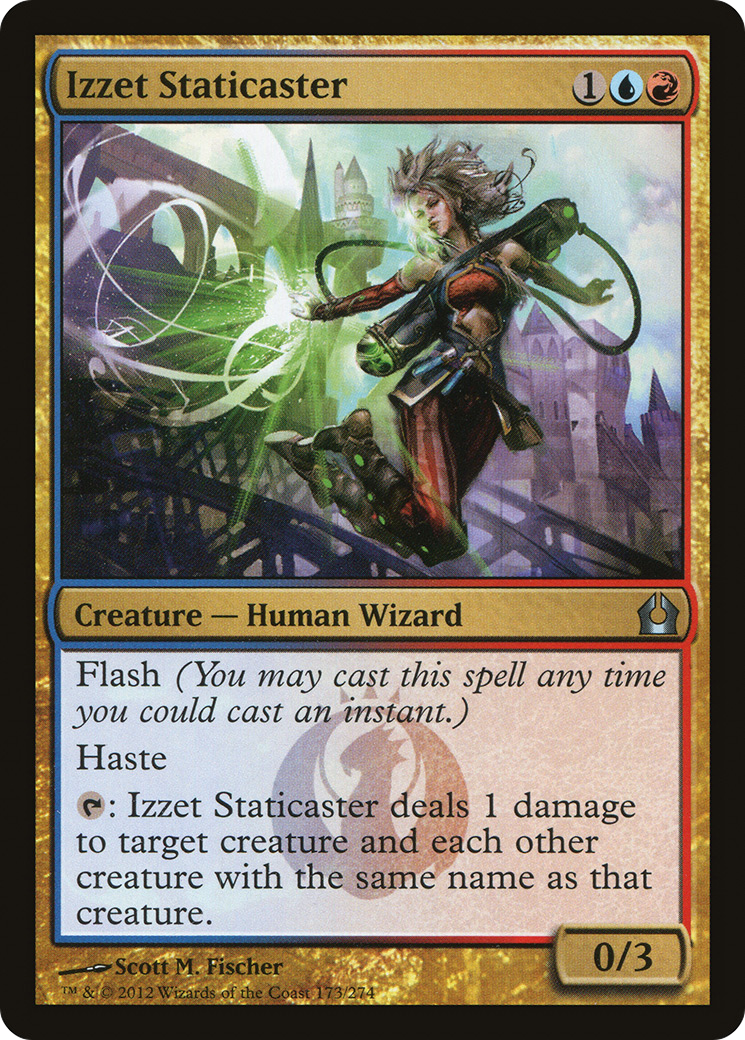 Izzet Staticaster (RTR-173) - Retour à Ravnica Foil