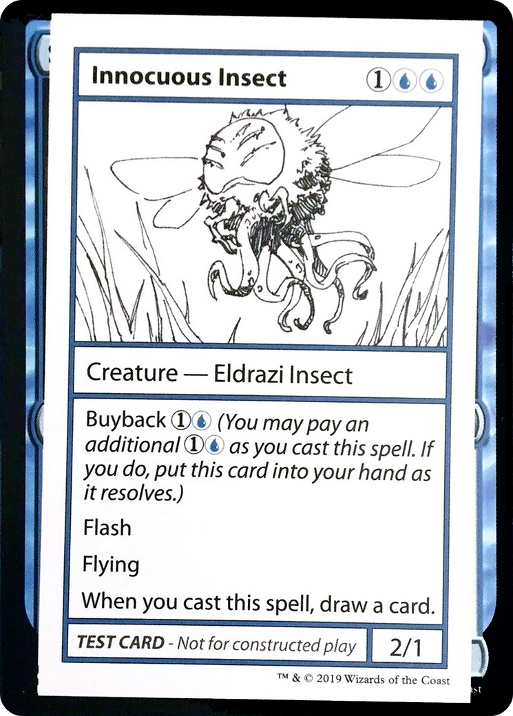 Insecte inoffensif (CMB2-023) - Cartes de test Mystery Booster 2021