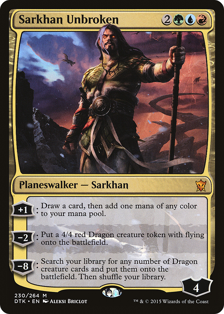 Sarkhan Invincible (DTK-230) - Les Dragons de Tarkir