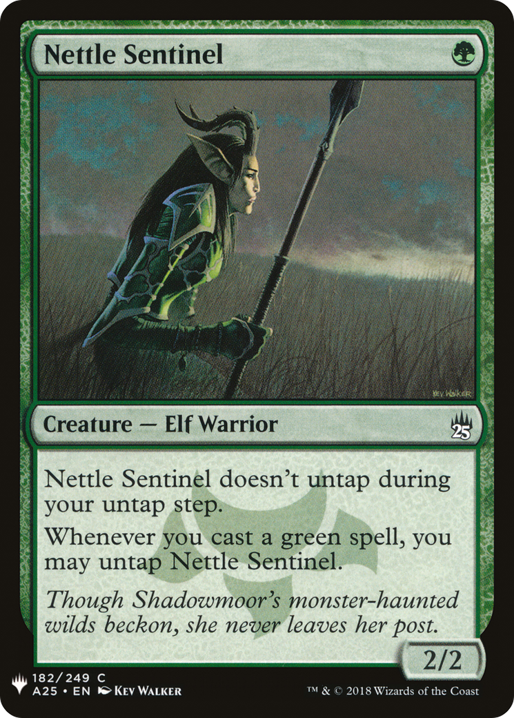 Nettle Sentinel (LIST-A25-182) - The List
