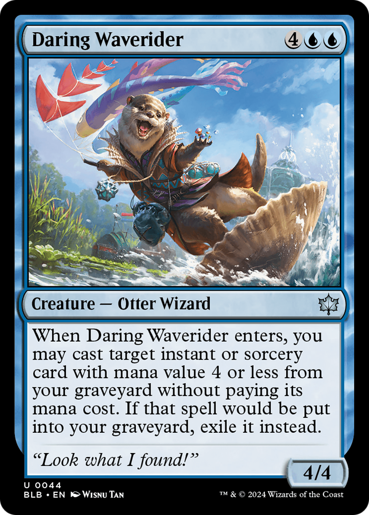 Waverider audacieux (BLB-044) - Bloomburrow Foil
