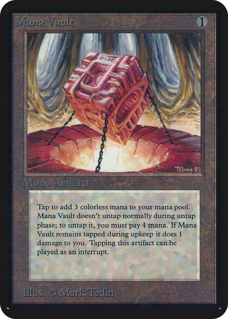 Mana Vault (LEA-259) - Édition Alpha limitée