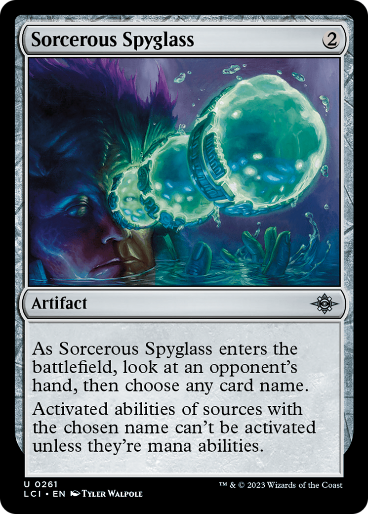 Sorcerous Spyglass (LCI-261) - The Lost Caverns of Ixalan
