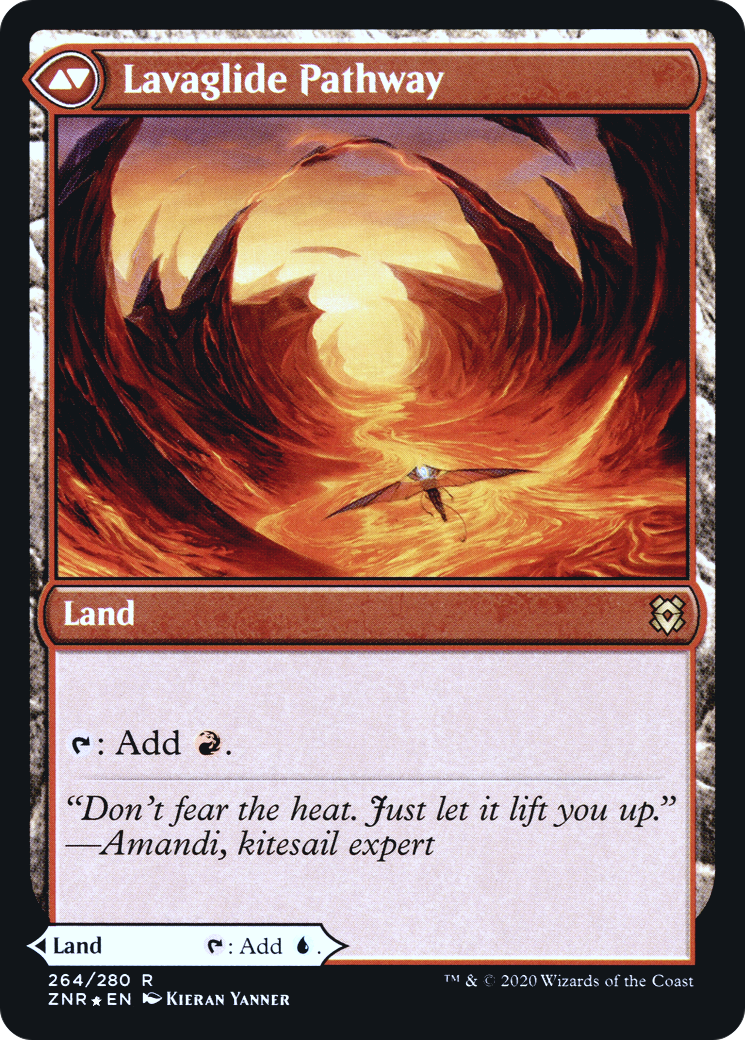 Riverglide Pathway (PRE-264S) - Zendikar Rising Promos Foil