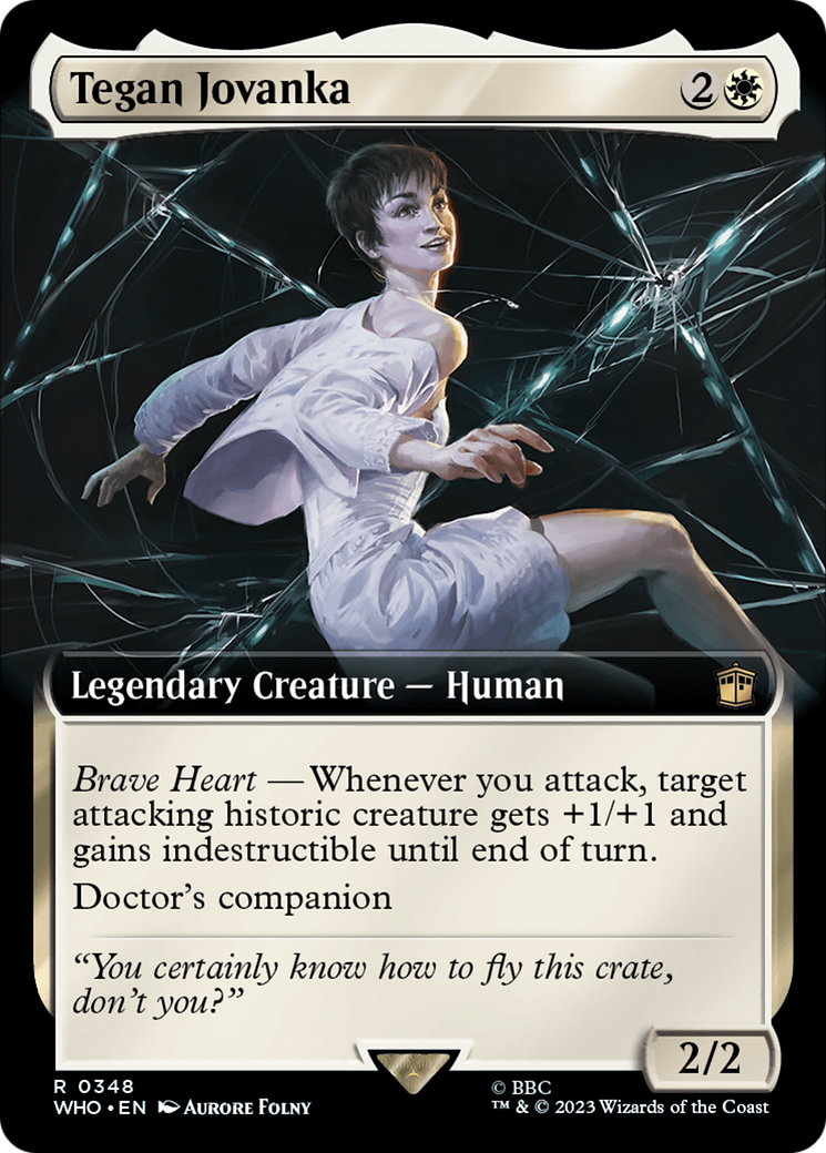 Tegan Jovanka (WHO-348) - Doctor Who : (Extended Art) Foil