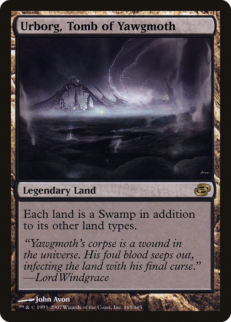 Urborg, Tombeau de Yaugzebul (PLC-165) - Planar Chaos Foil
