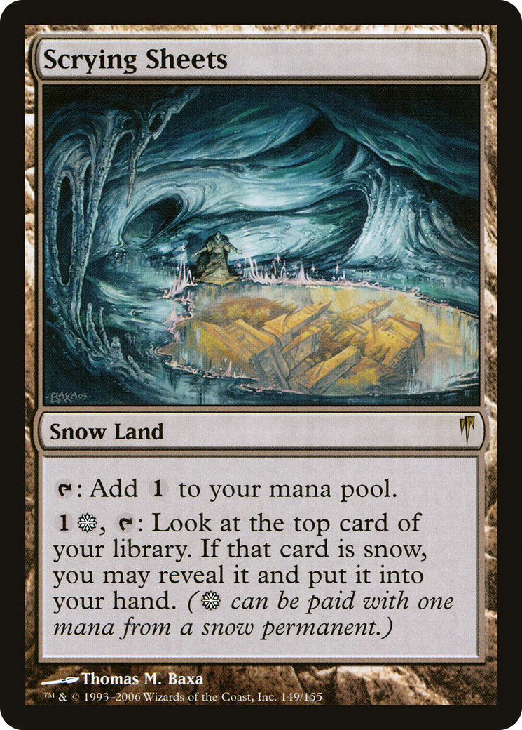 Feuilles de divination (CSP-149) - Feuille Coldsnap