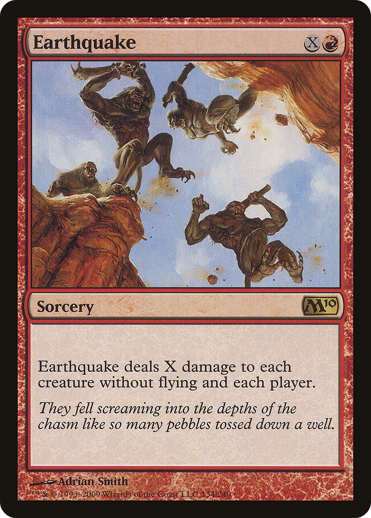 Tremblement de terre (M10-134) - Magic 2010 Foil