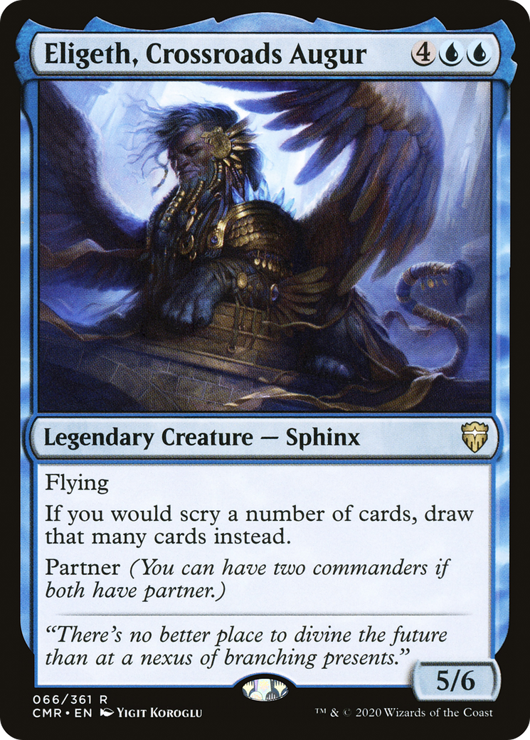 Eligeth, Augure du Carrefour (CMR-066) - Commander Legends Foil