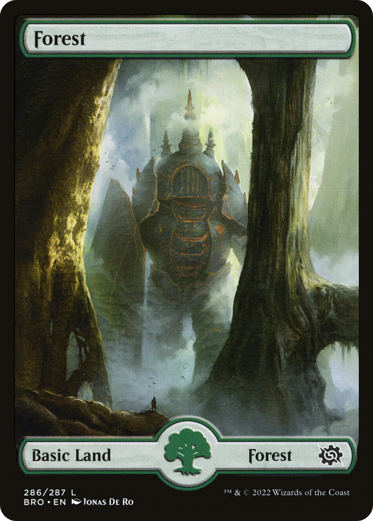 Forest (286) - Full Art (BRO-286) - The Brothers' War Foil