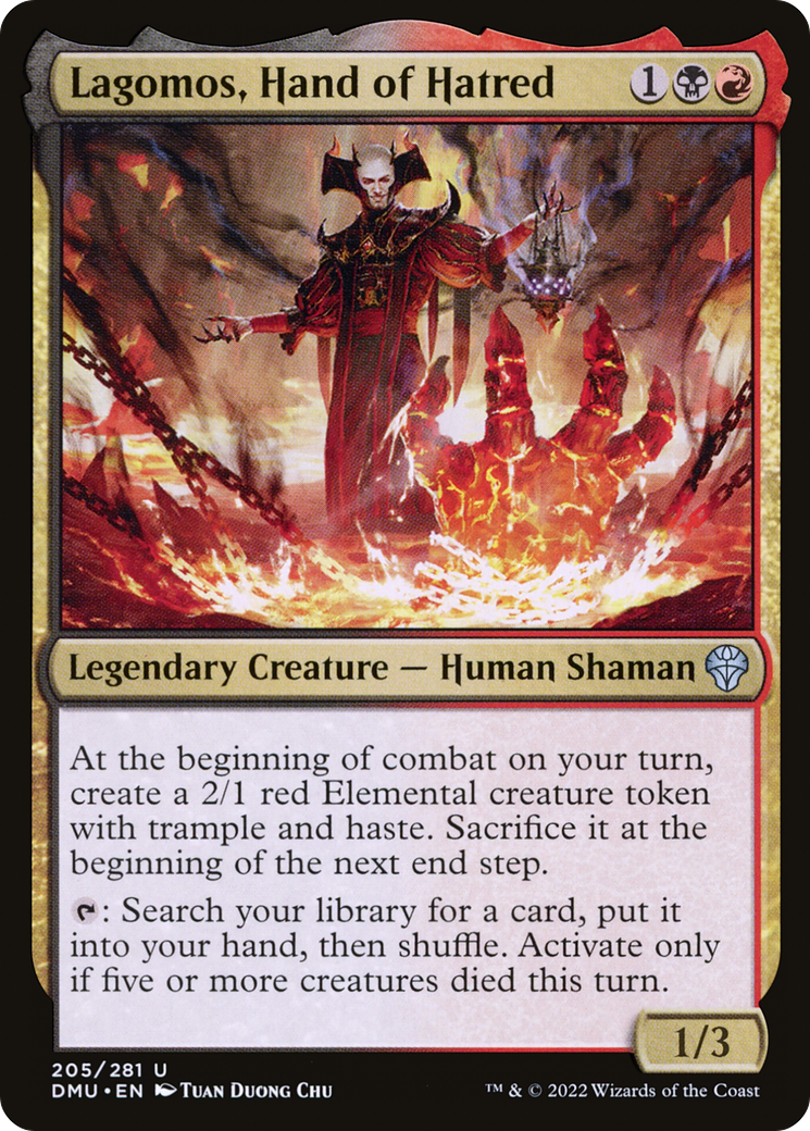 Lagomos, Main de la Haine (DMU-205) - Dominaria United