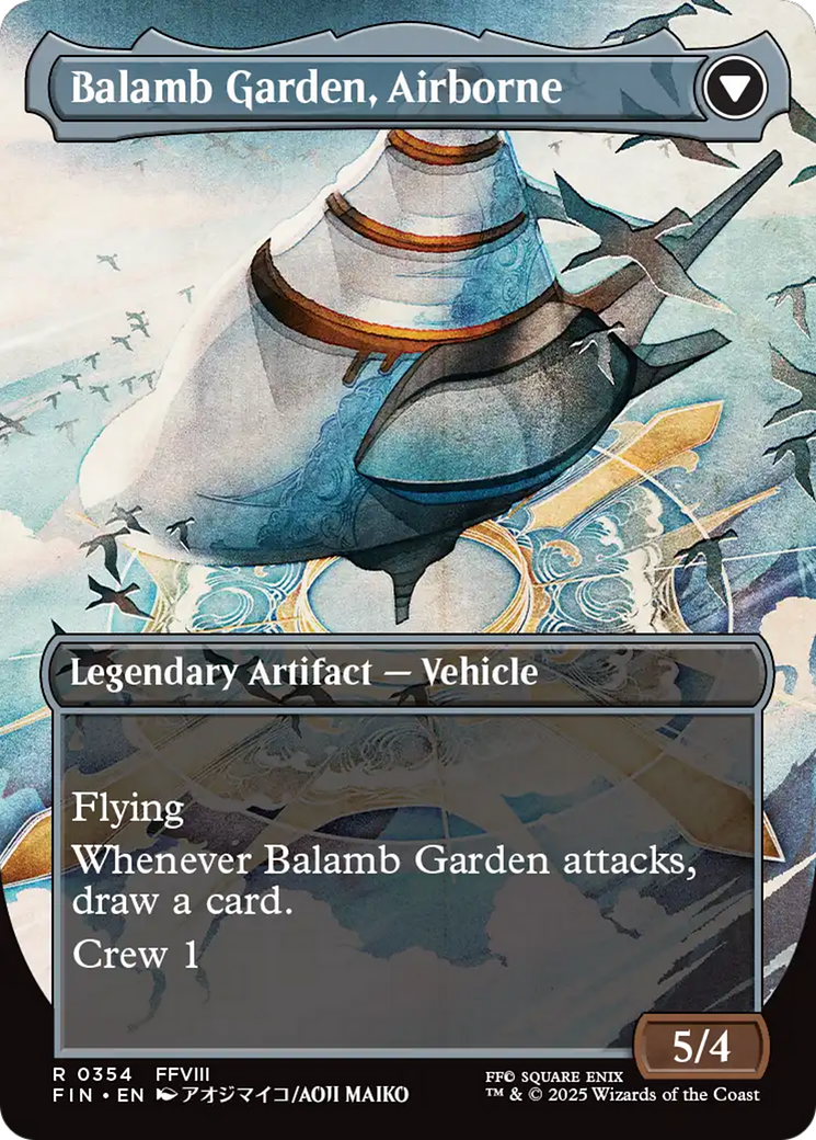 Balamb Garden, SeeD Academy (Borderless) (FIN-354) - FINAL FANTASY (Borderless) Foil
