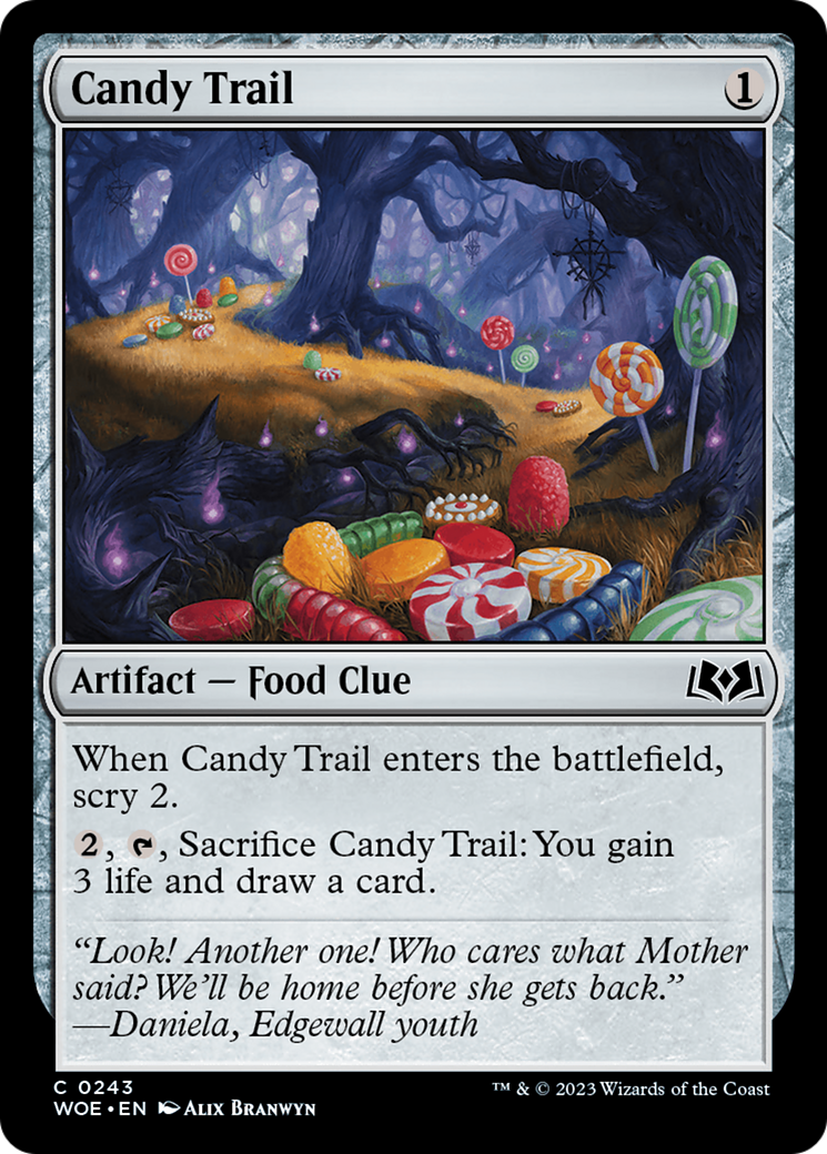 Candy Trail (WOE-243) - Les Terres Sauvages d'Eldraine (Foil)