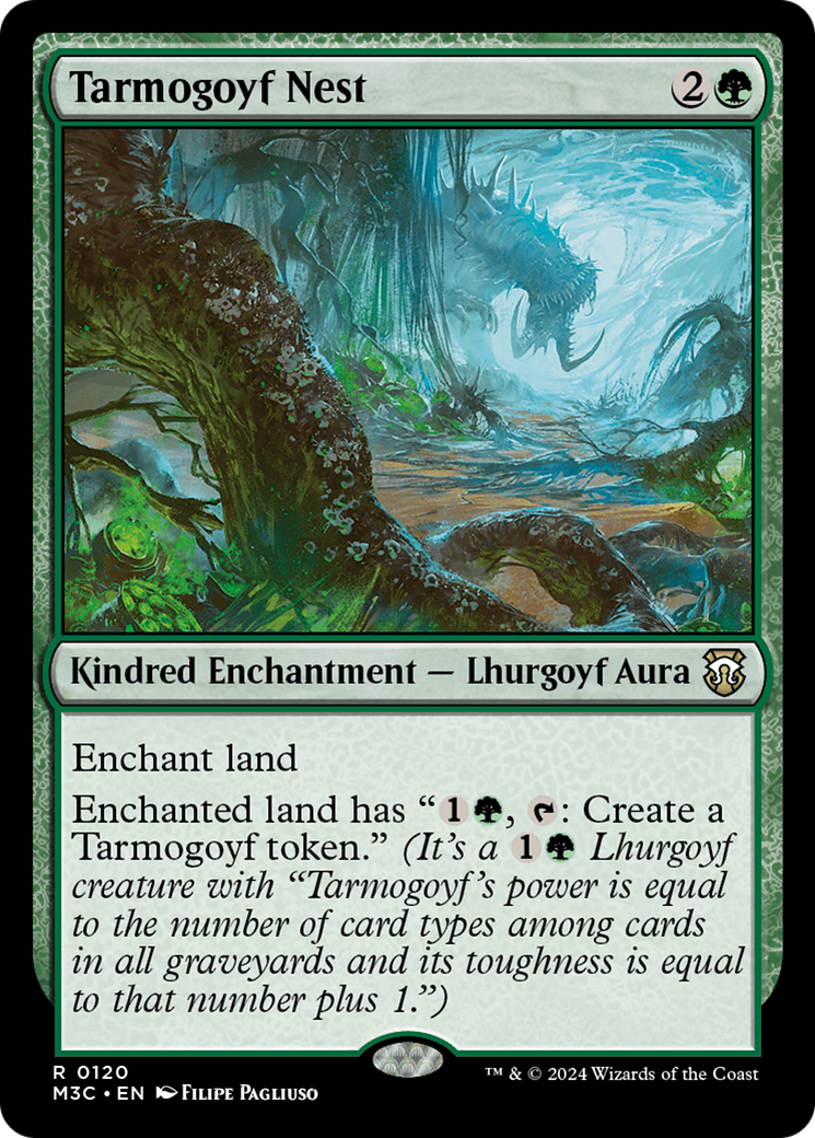 Tarmogoyf Nest (M3C-120) - Commandant Modern Horizons 3