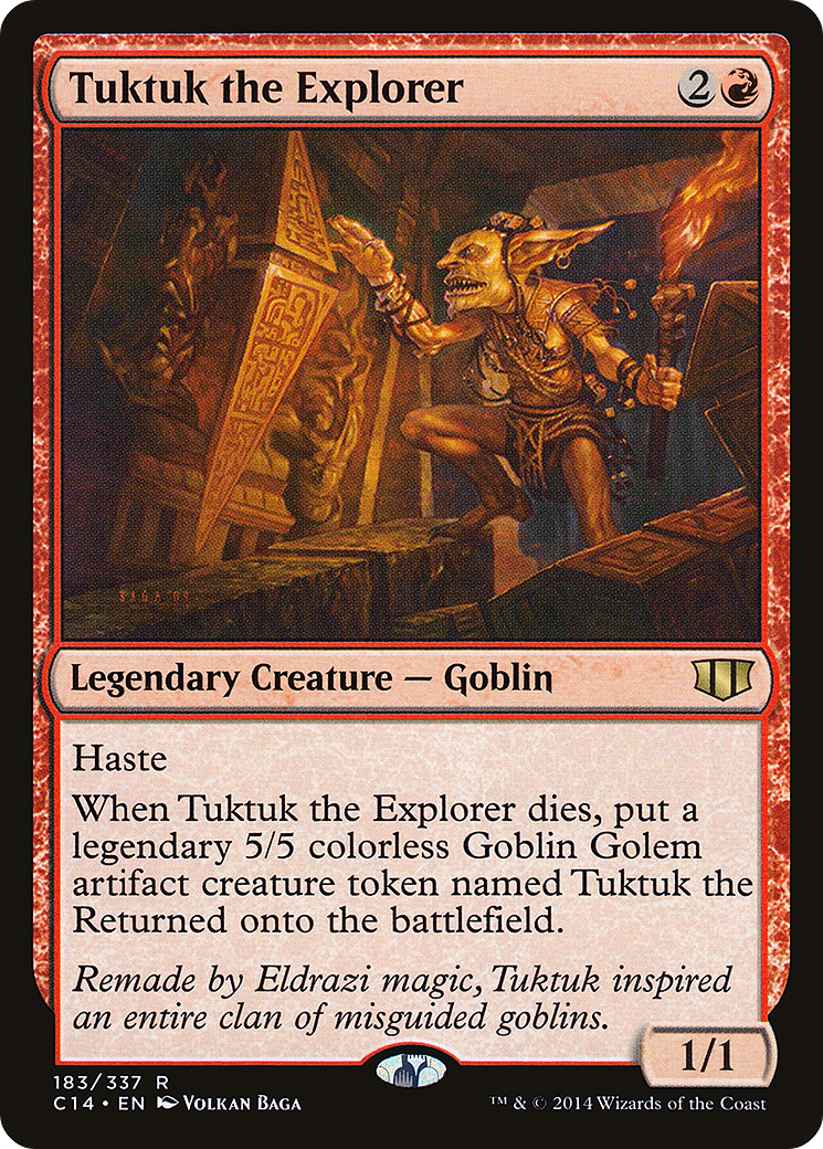 Tuktuk l'explorateur (C14-183) - Commander 2014