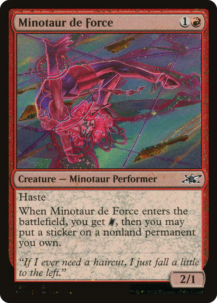 Minotaure de Force (UNF-400) - Unfinity Foil