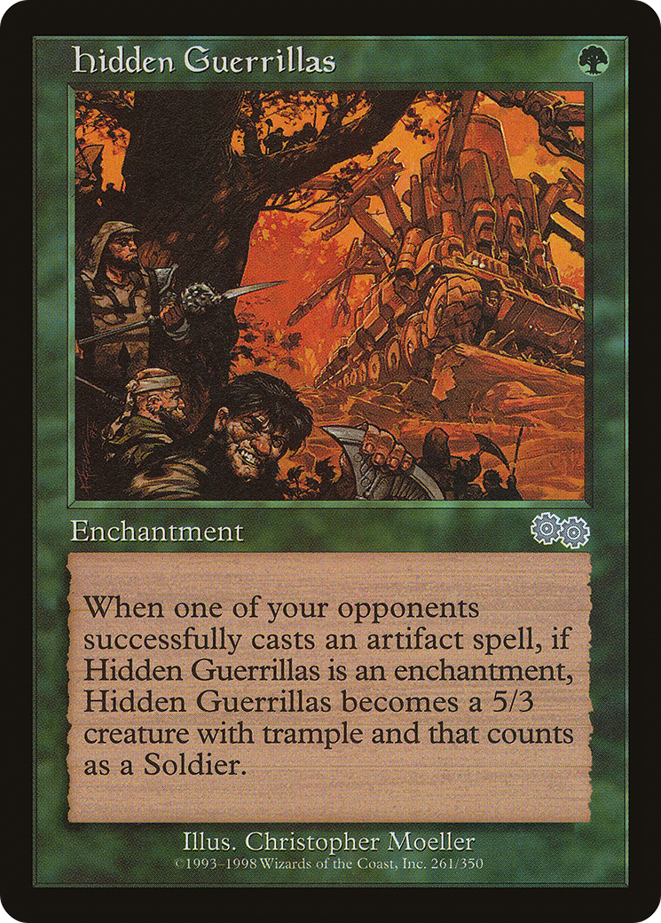 Guérillas cachées (USG-261) - La saga d'Urza