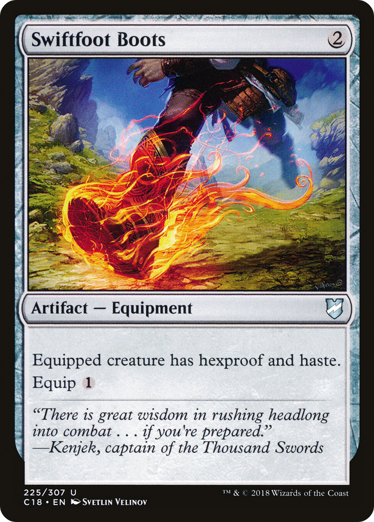 Bottes Swiftfoot (C18-225) - Commander 2018