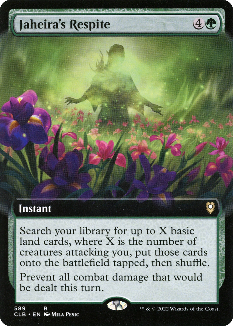 Le répit de Jaheira (CLB-589) - Commander Legends : La Bataille pour Baldur's Gate (Illustrations étendues)