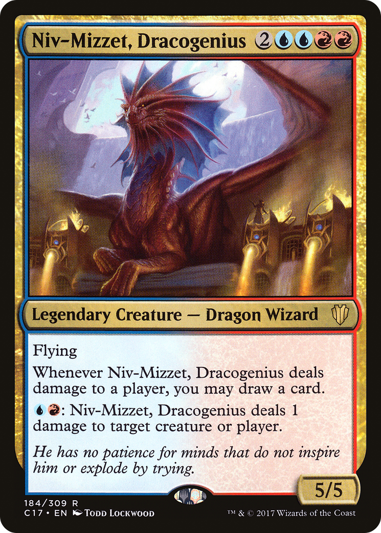 Niv-Mizzet, Dracogène (17-184 av. J.-C.) - Commandant 2017
