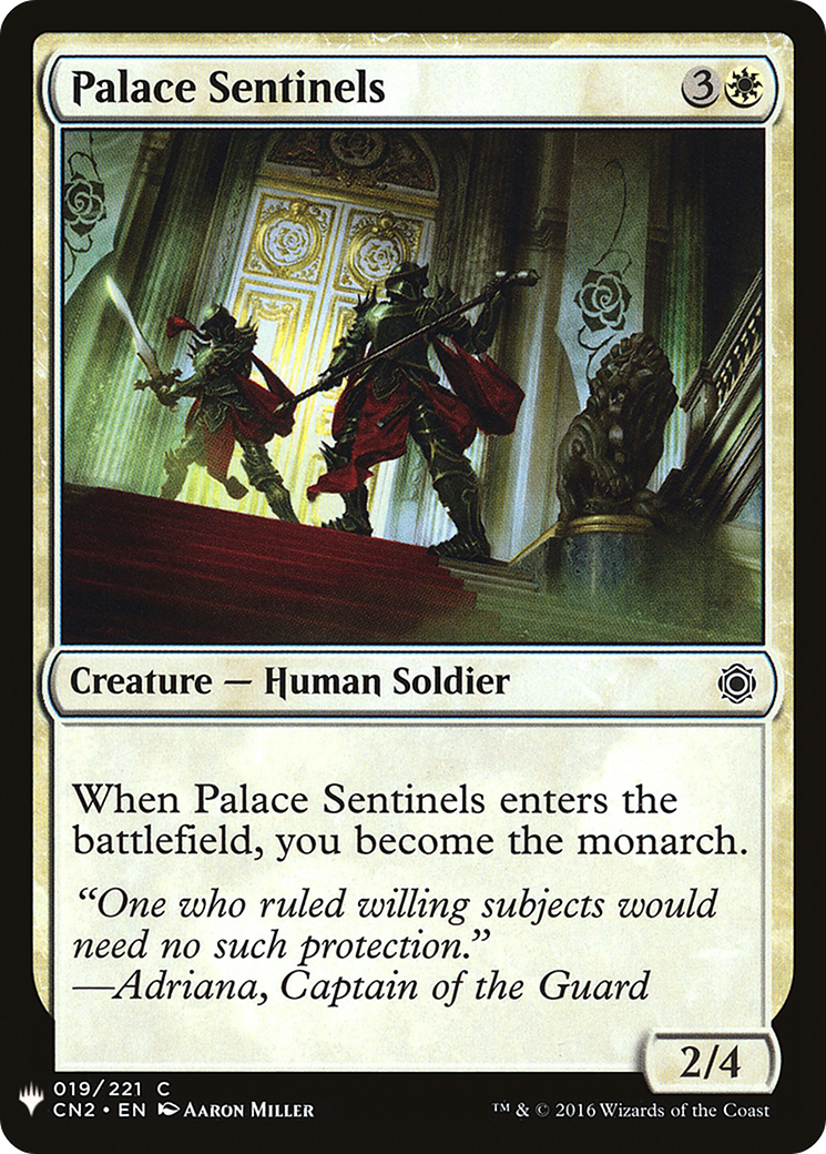 Palace Sentinels (LIST-CN2-19) - The List