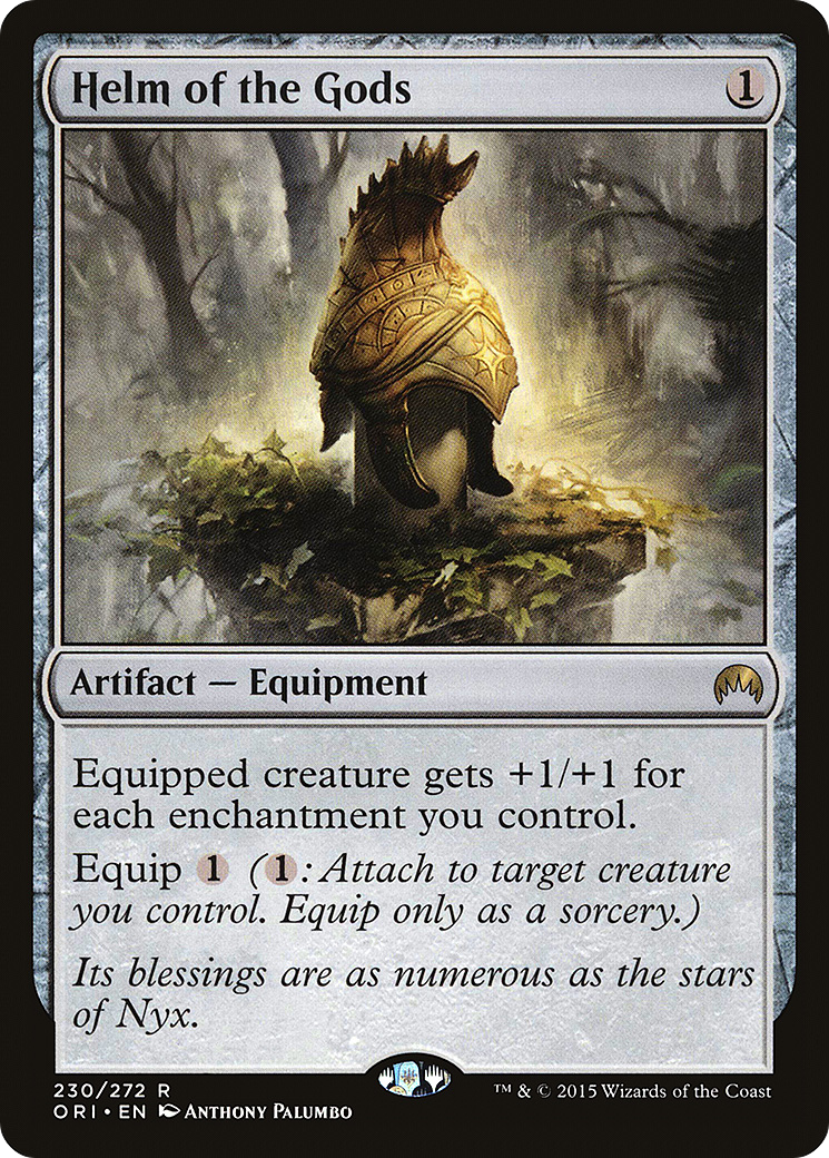 Casque des Dieux (ORI-230) - Magic Origins Foil