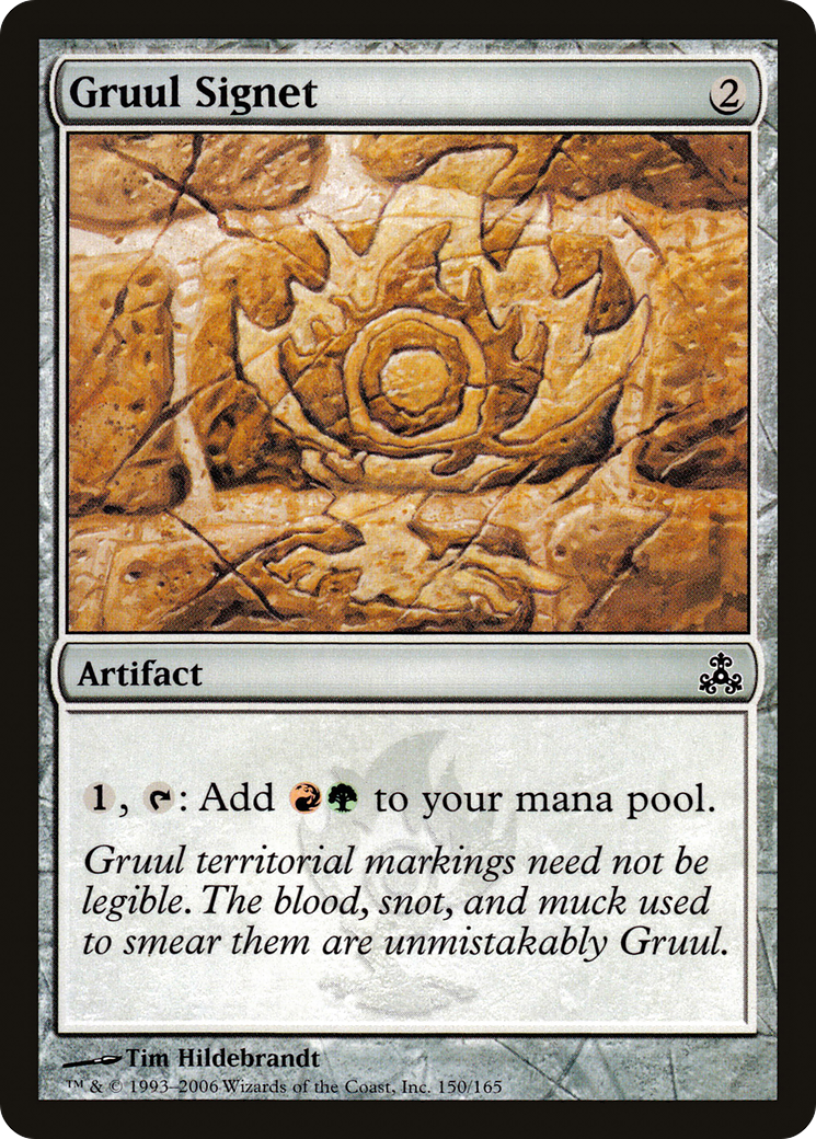 Sceau Gruul (GPT-150) - Pacte des Guildes