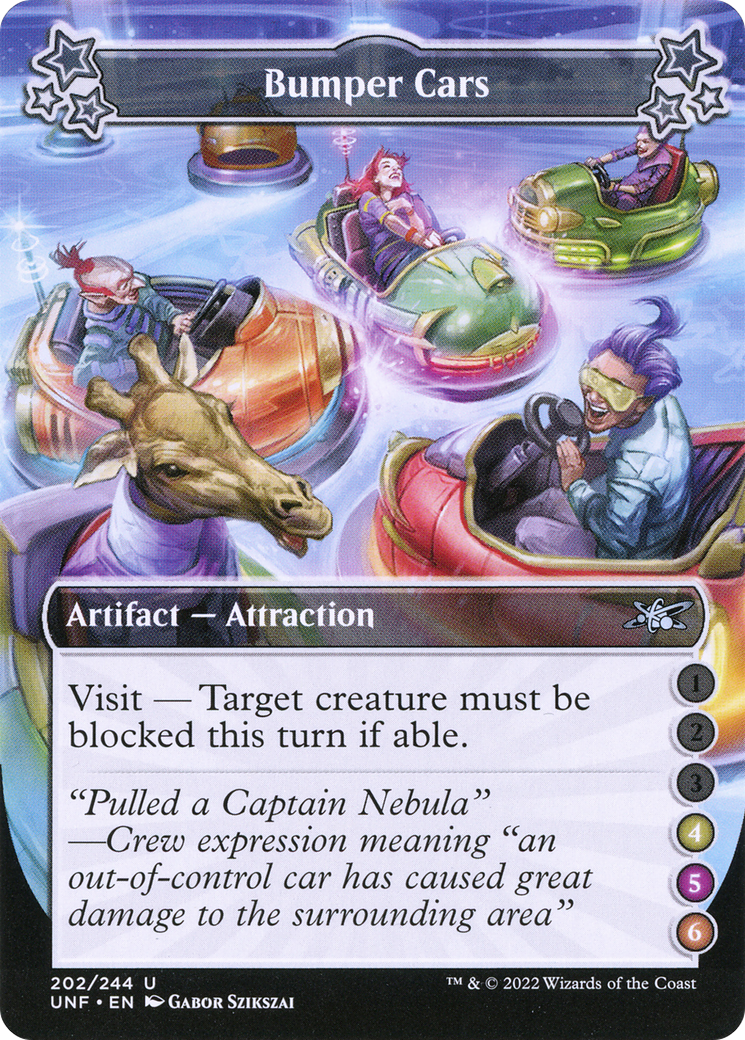 Autos tamponneuses (UNF-202F) - Unfinity Foil