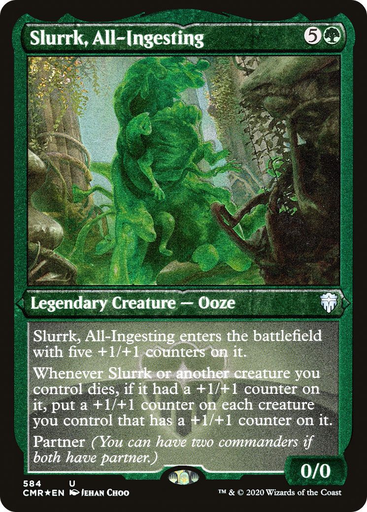 Slurrk, Tout-Ingestible (CMR-584) - Commander Legends Etched Foil