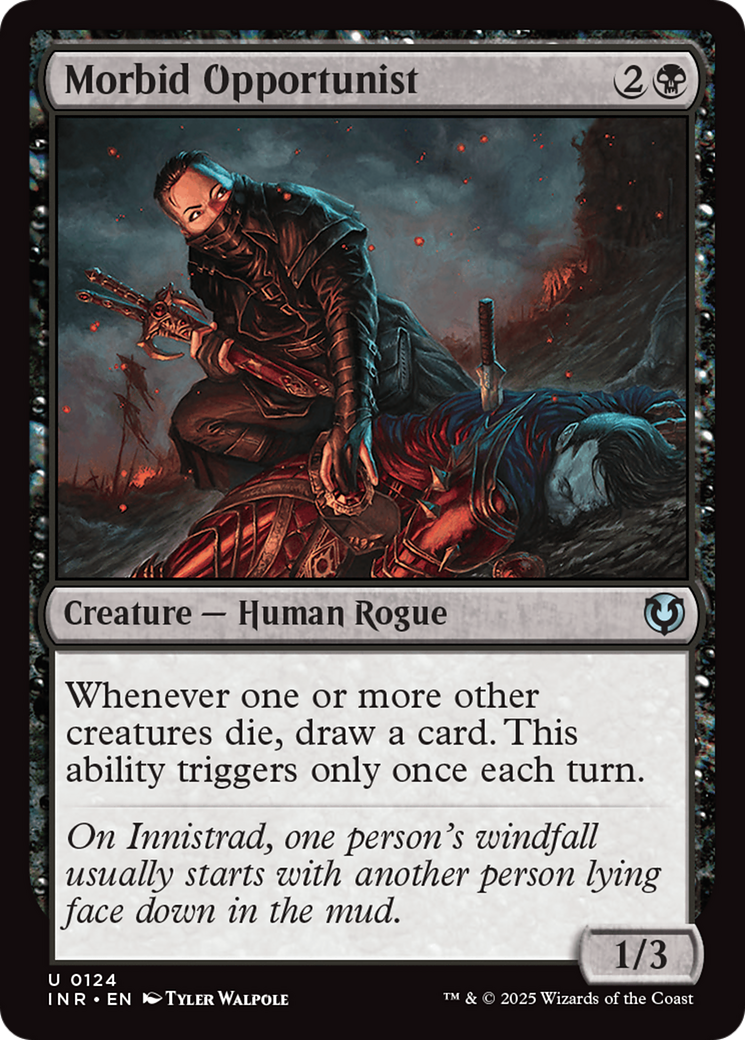 Morbid Opportunist (INR-124) - Innistrad Remastered Foil