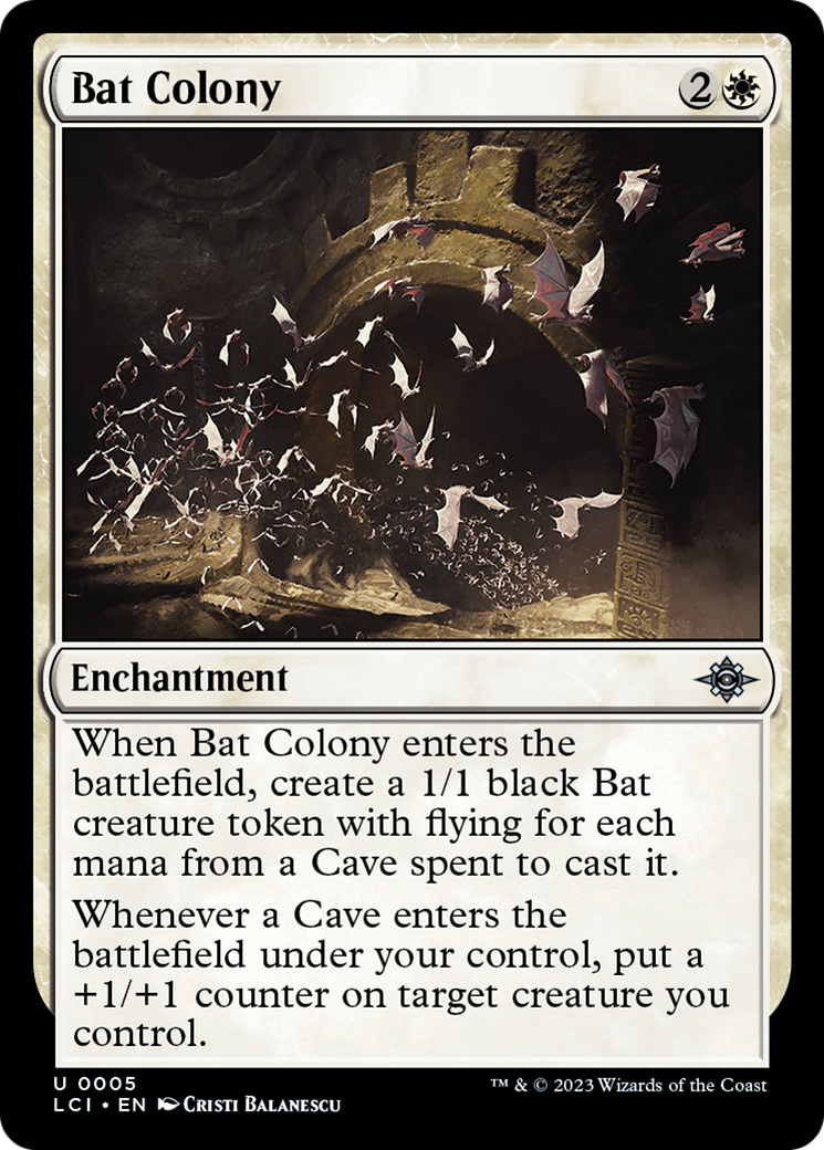 Bat Colony (LCI-005) - The Lost Caverns of Ixalan Foil